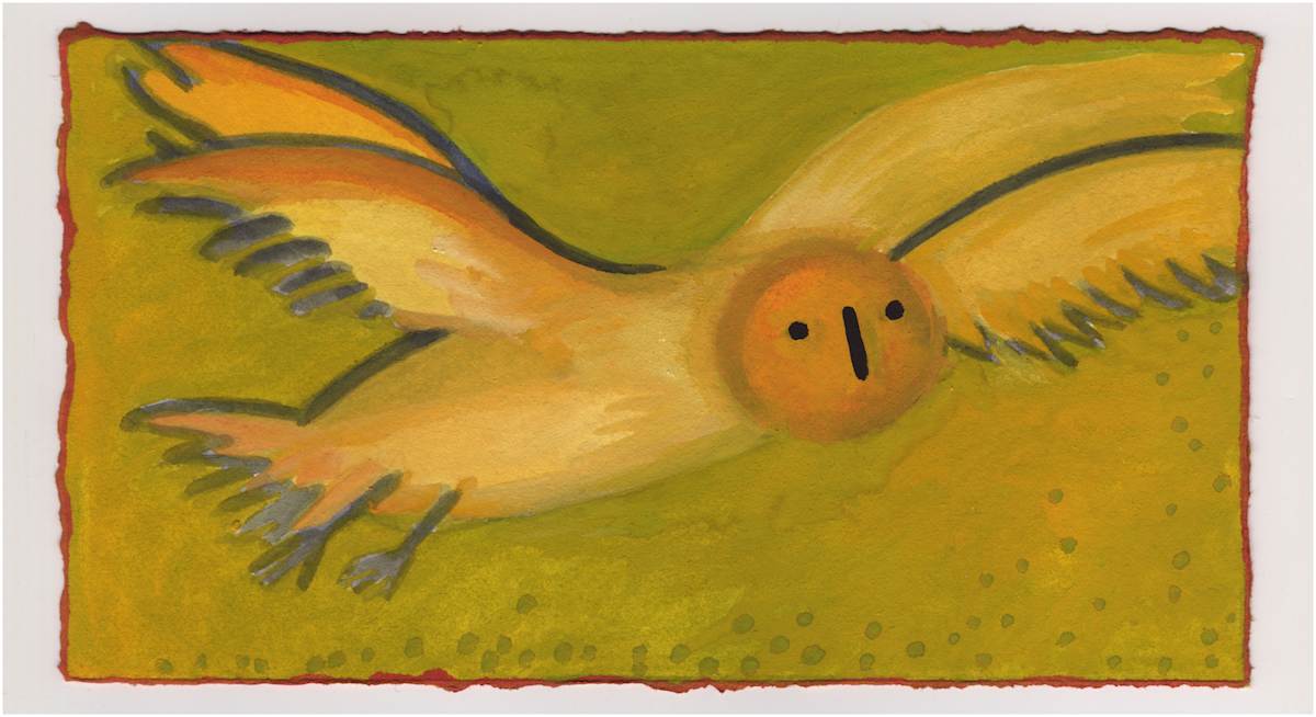 The Owl. #1060 by Raya Bodnarchuk, Estate, Image 1.