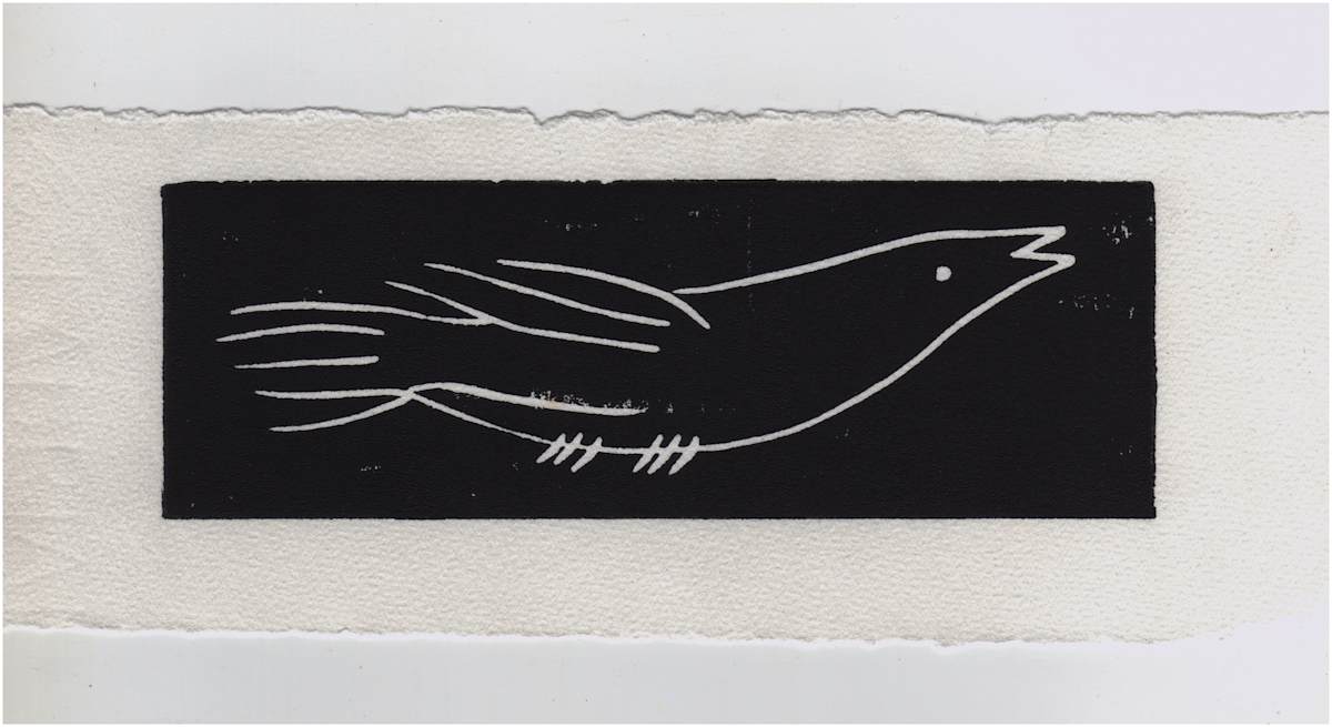 A Bird in Honor of Nan Fry. #1085 by Raya Bodnarchuk, Estate, Image 1.
