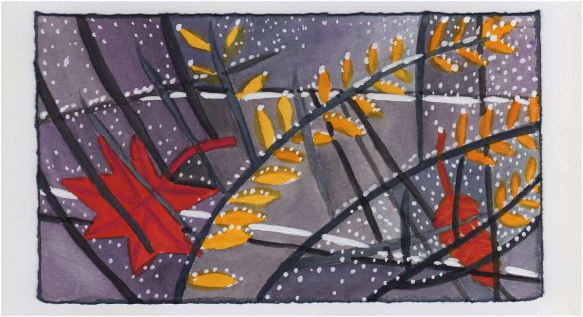 Leaves Caught in their Fall. #1096 by Raya Bodnarchuk, Estate 