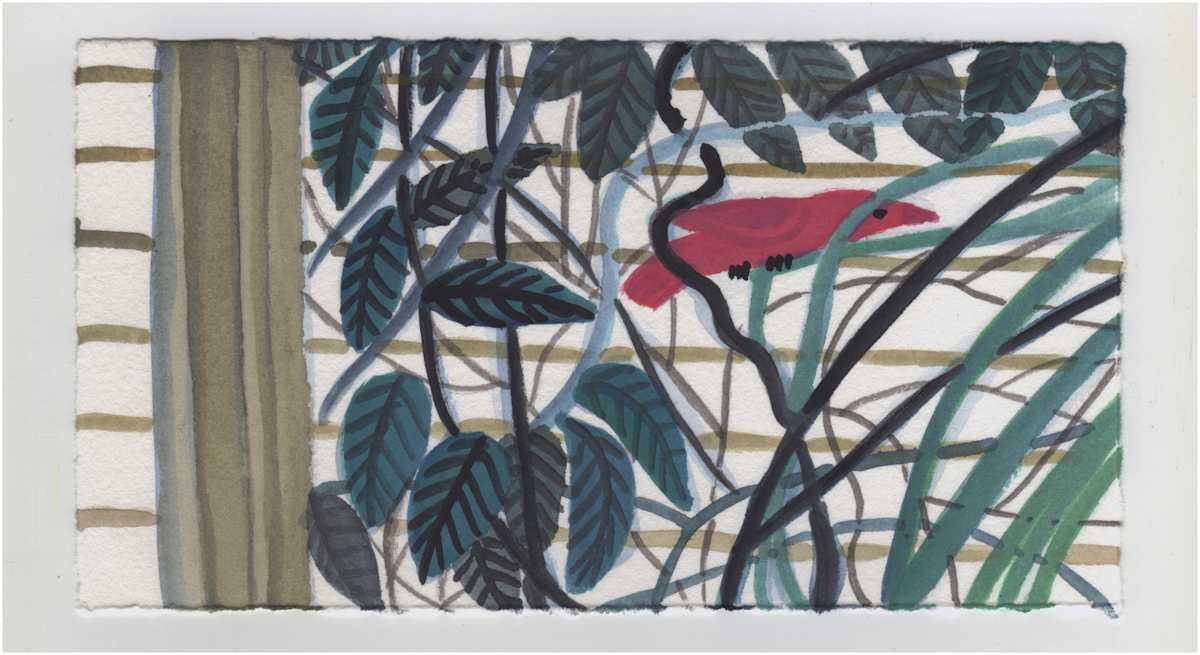 Out the Window. #1137 by Raya Bodnarchuk, Estate, Image 1.