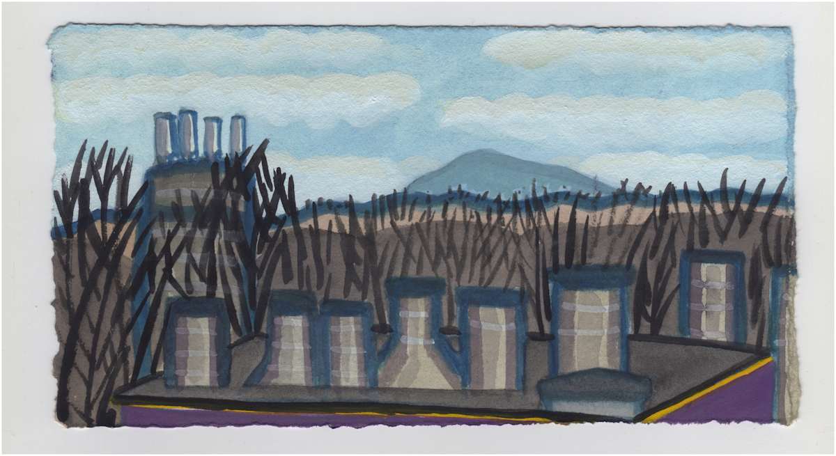 A View of Sugarloaf. #1138 by Raya Bodnarchuk, Estate, Image 1.