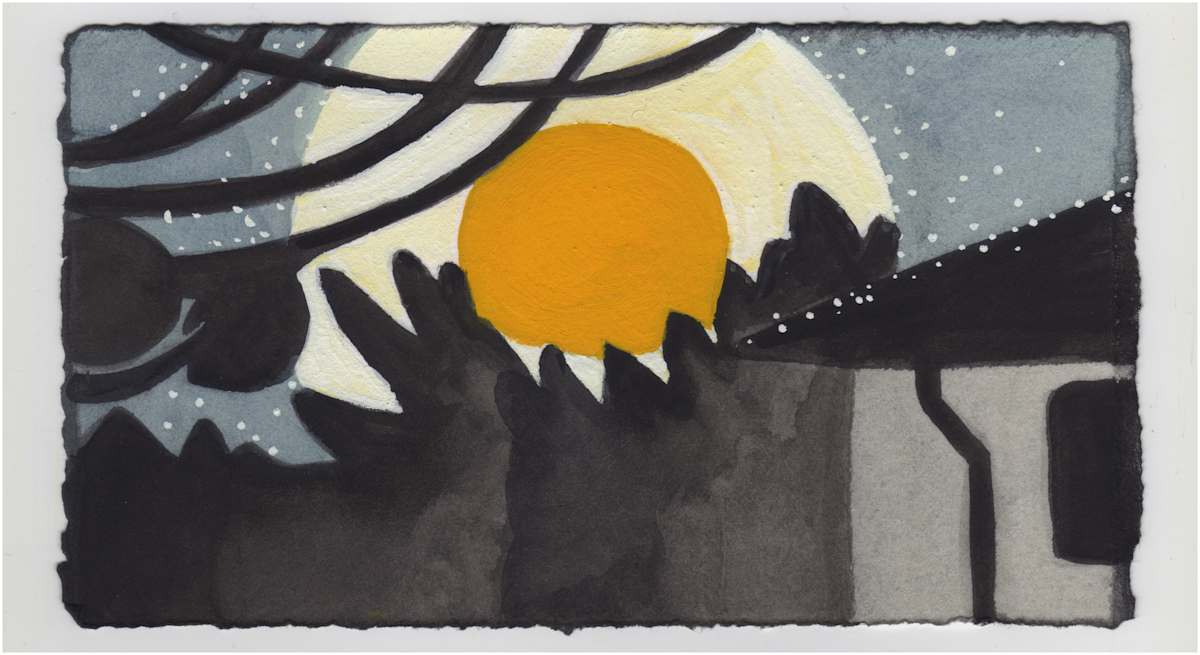 This Full Moon. #1139 by Raya Bodnarchuk, Estate, Image 1.