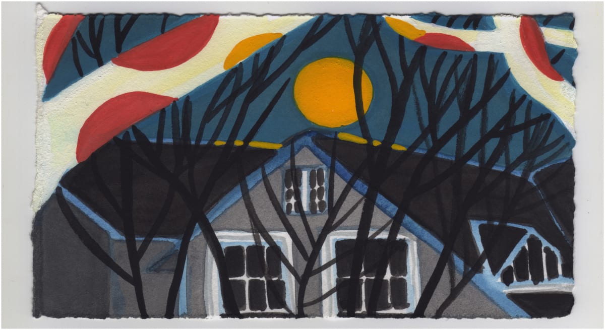 The Full Moon Is Still Up in the Morning. #1143 by Raya Bodnarchuk, Estate, Image 1.