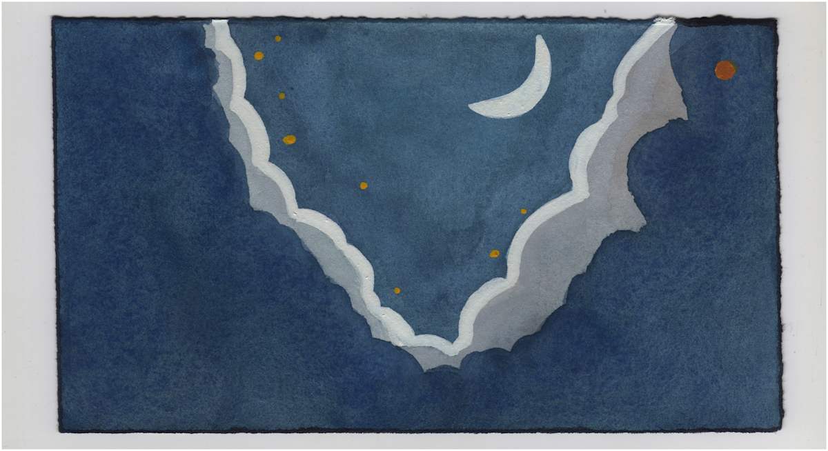 Valley of the Moon. #1189 by Raya Bodnarchuk, Estate, Image 1.
