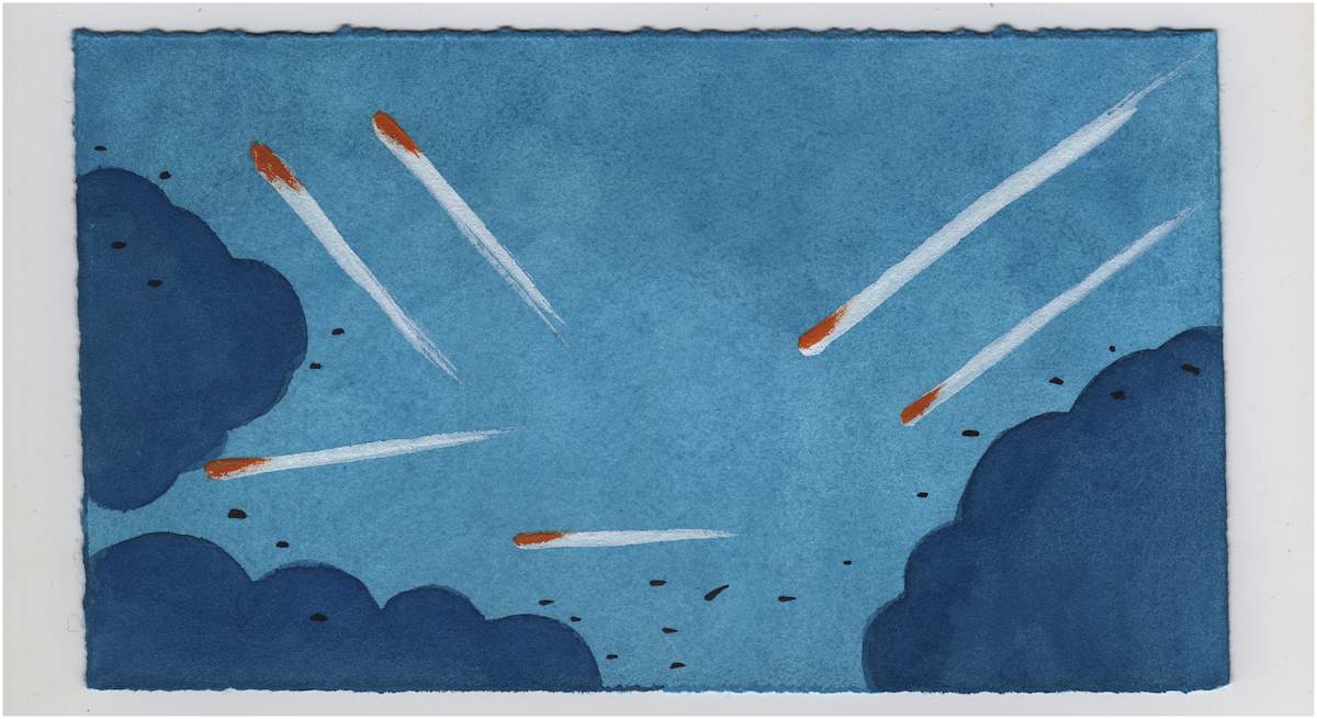 Some Planes and Birds. #1191 by Raya Bodnarchuk, Image 1.