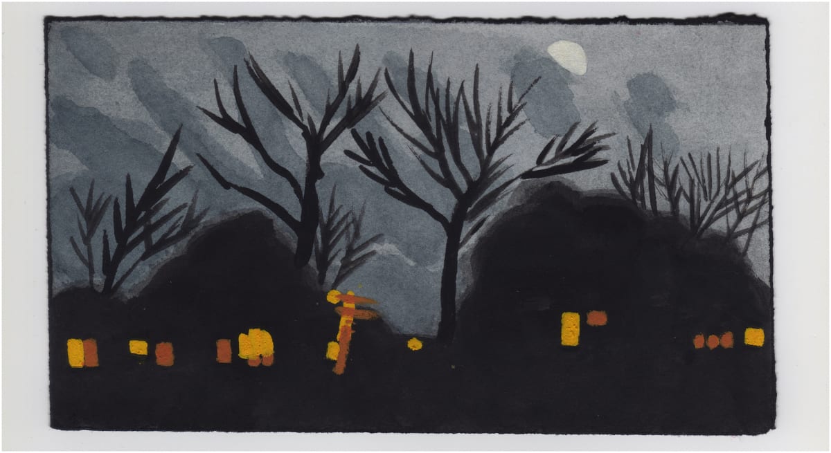 Half Moon. #1192 by Raya Bodnarchuk 