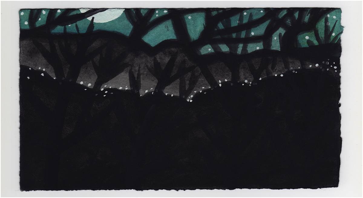 In the Woods. #1204 by Raya Bodnarchuk, Estate, Image 1.