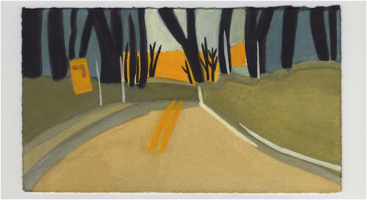 On The Way. #1209 by Raya Bodnarchuk, Estate, Image 1.