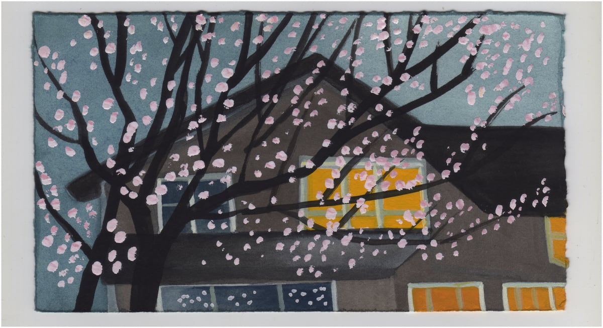 A Cherry Tree in The Neighborhood. #1213 by Raya Bodnarchuk, Image 1.