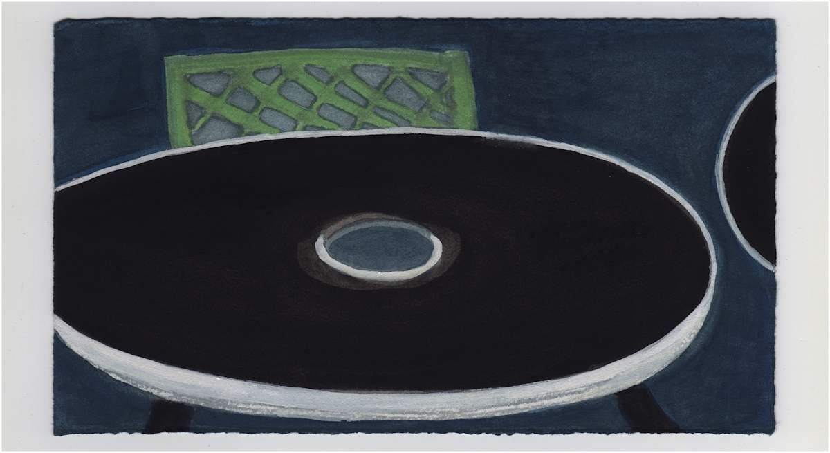 The Table at Night. #1218 by Raya Bodnarchuk, Estate, Image 1.