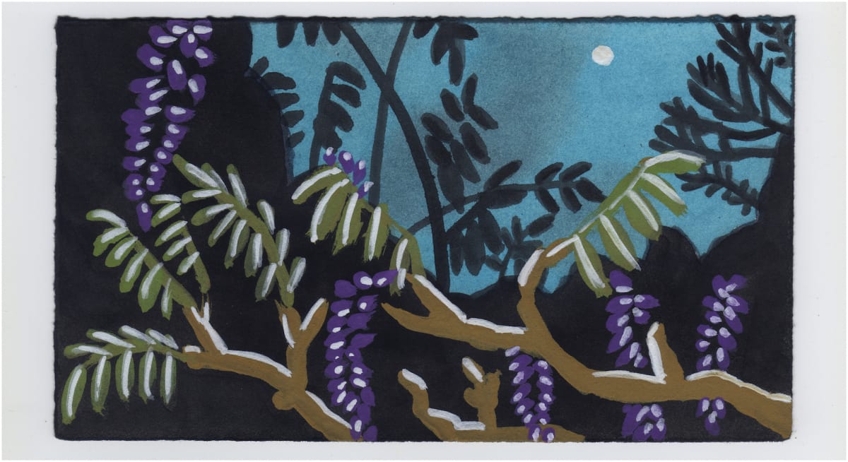 The Wisteria and Jupiter. #1235 by Raya Bodnarchuk, Image 1.