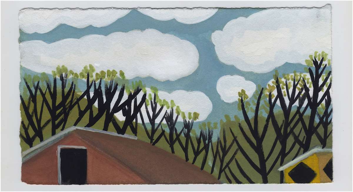 Spring Evening. #1239 by Raya Bodnarchuk, Estate, Image 1.