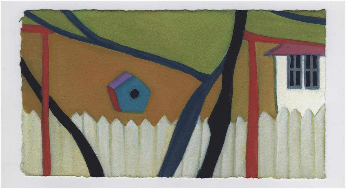 The Bird House. #1241 by Raya Bodnarchuk, Estate, Image 1.