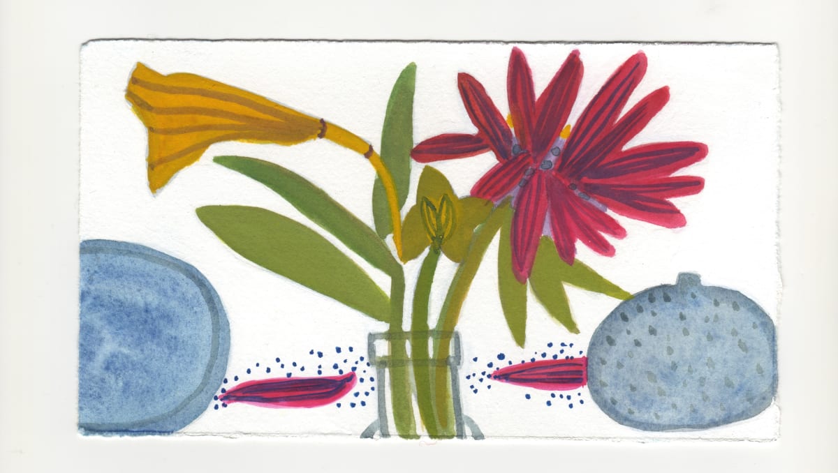 Petals Start to Fall. #1254 by Raya Bodnarchuk, Estate 