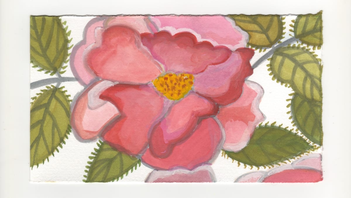 A Big Rose Down the Street. #1271 by Raya Bodnarchuk, Estate 