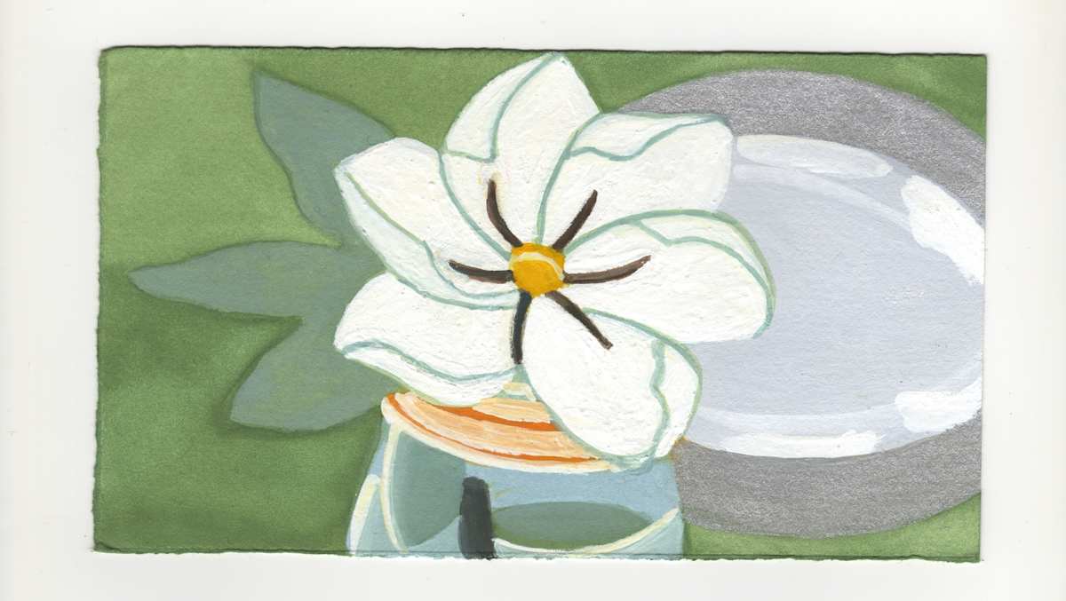 Gardenia Jasminoides. #1279 by Raya Bodnarchuk, Estate, Image 1.