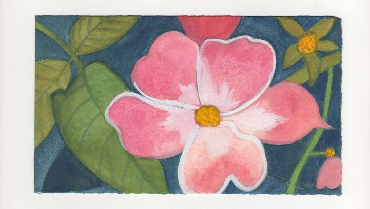 Five Petals. #1282 by Raya Bodnarchuk, Estate, Image 1.