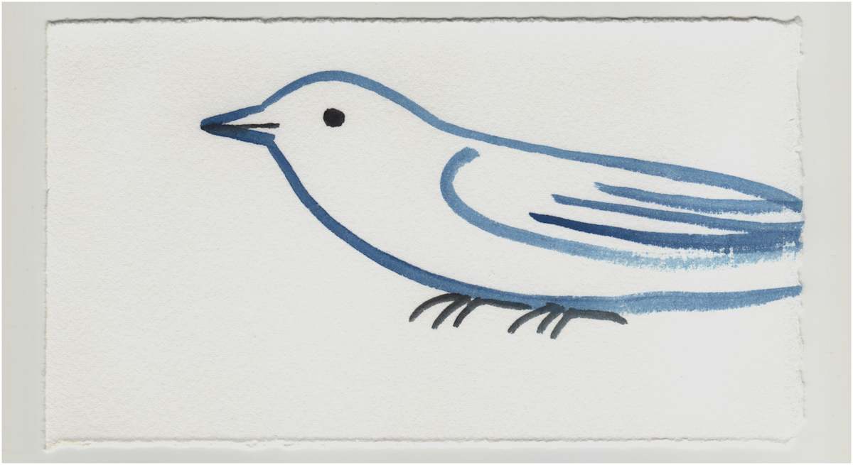 One Bird. #1288 by Raya Bodnarchuk, Estate, Image 1.