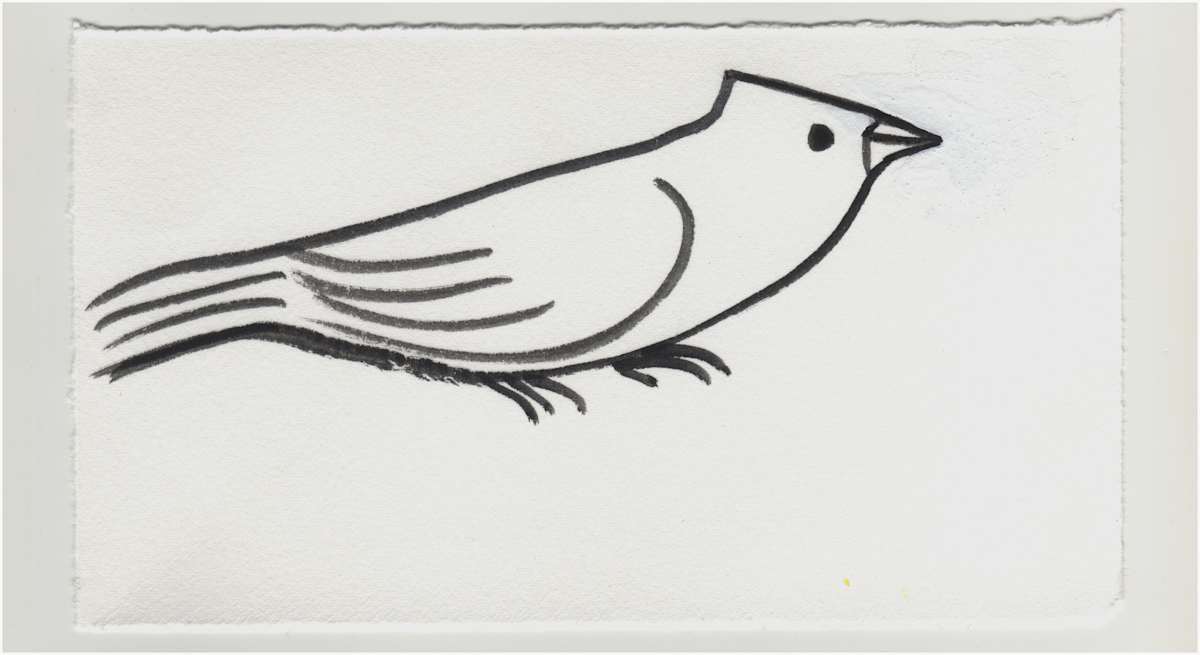 A Cardinal. #1296 by Raya Bodnarchuk, Estate, Image 1.
