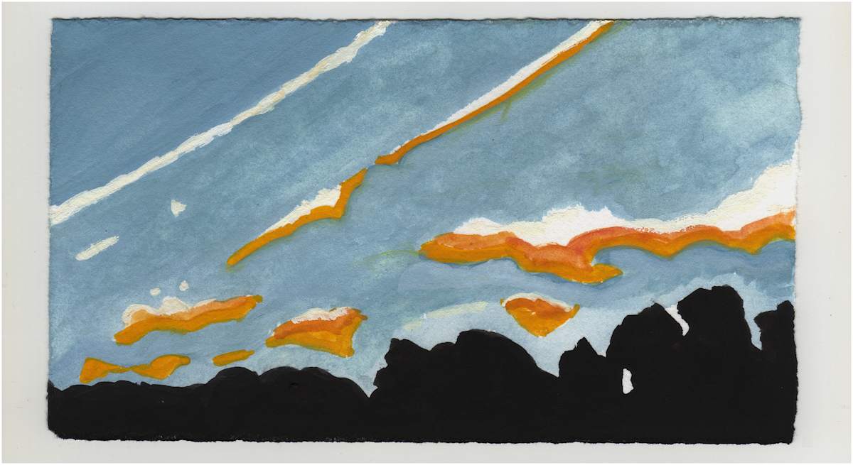 Looking Back From the Park. #1301 by Raya Bodnarchuk, Estate, Image 1.