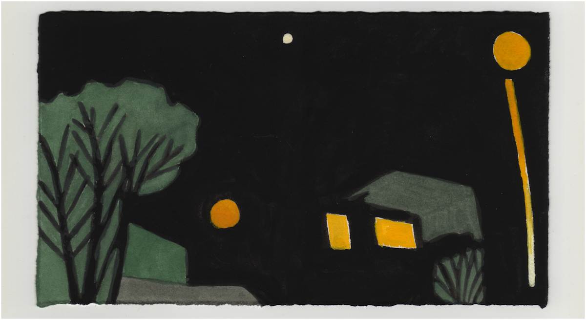 Jupiter and Some Street Lights. #1322 by Raya Bodnarchuk, Estate, Image 1.