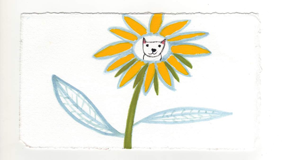 Happy Brown Eyed Susan. #1355 by Raya Bodnarchuk, Estate, Image 1.
