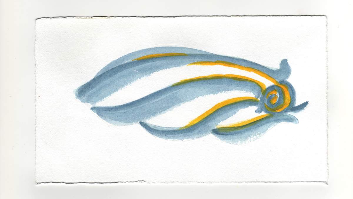 A Moon Flower Bud. #1362 by Raya Bodnarchuk, Estate, Image 1.