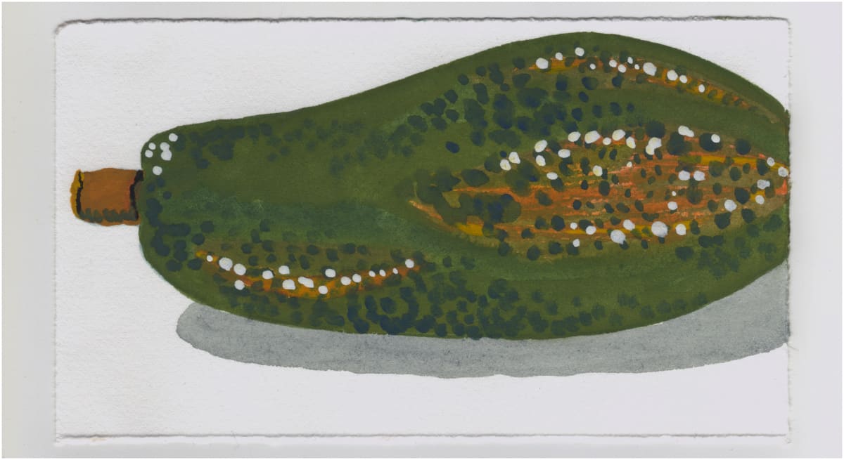 The Papaya. #1378 by Raya Bodnarchuk, Estate 