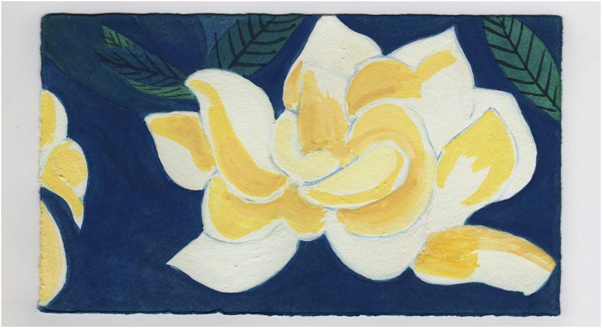 The Gardenias. #1411 by Raya Bodnarchuk, Estate, Image 1.