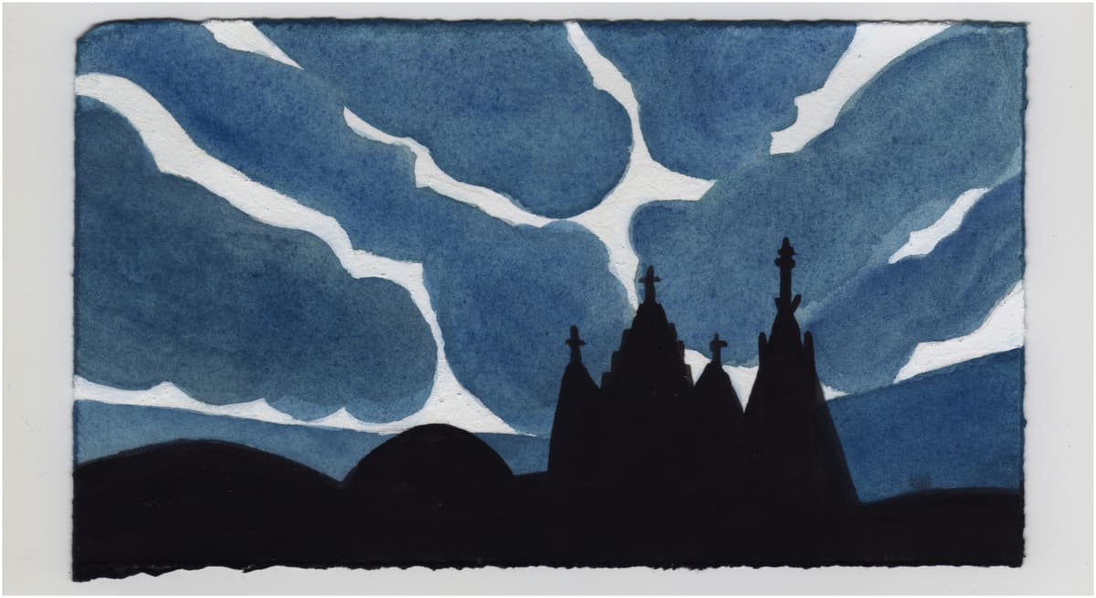 Baltimore Evening. #1443 by Raya Bodnarchuk, Estate 