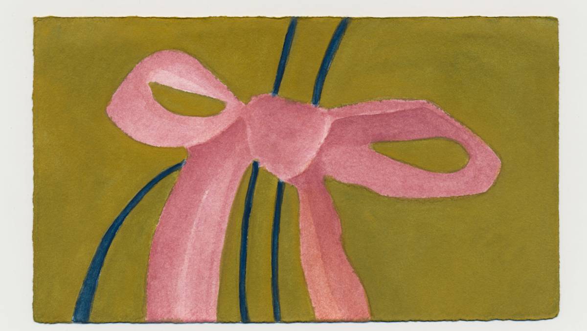 A Bow and Some Branches . #1472 by Raya Bodnarchuk, Estate, Image 1.