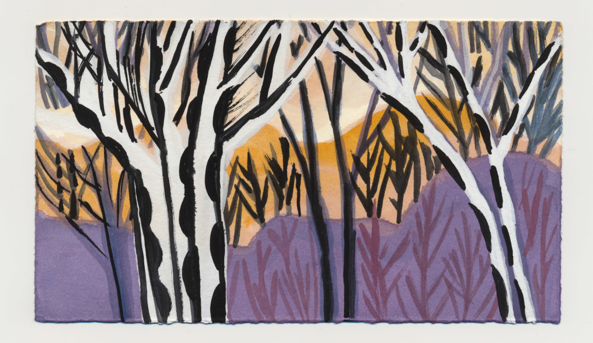 Toward the River. #1478 by Raya Bodnarchuk, Estate 