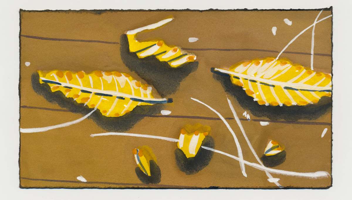 On the Bricks Out Back. #1480 by Raya Bodnarchuk, Estate, Image 1.