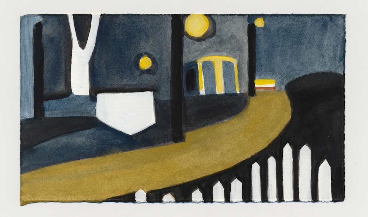 Looking up Harvard. #1487 by Raya Bodnarchuk, Estate, Image 1.