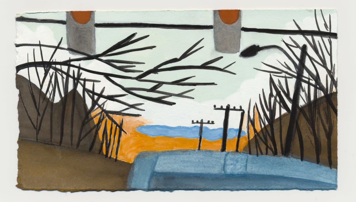 A Blue Cloud Across the Bridge at Sunset. Glen Echo to Cabin John. #1499 by Raya Bodnarchuk, Image 1.