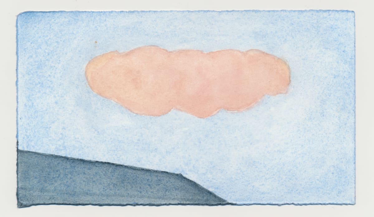A Pink Cloud over the Town Hall at Sunset. #1503 by Raya Bodnarchuk, Estate, Image 1.