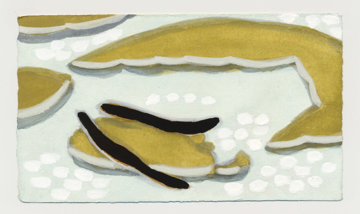 Sticks in the River. #1515 by Raya Bodnarchuk 