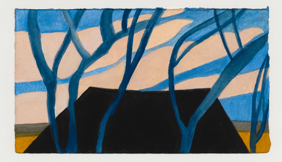 Pink and Blue Clouds. #1518 by Raya Bodnarchuk, Estate 