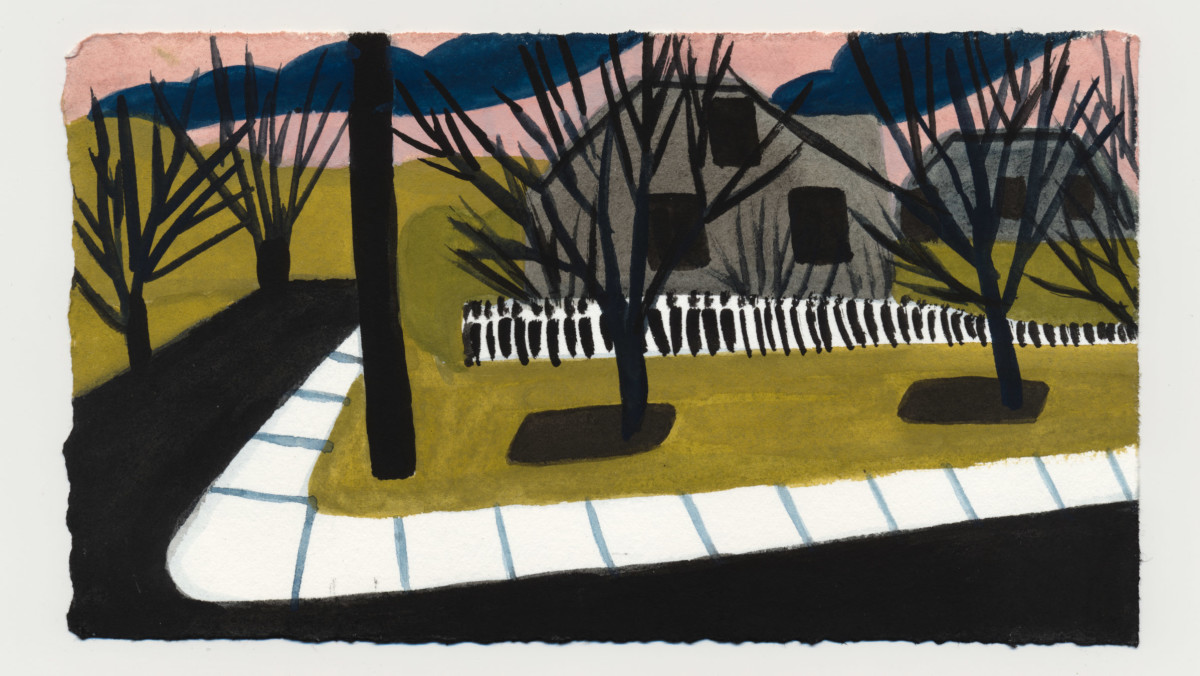 On the Corner. #1519 by Raya Bodnarchuk, Estate 