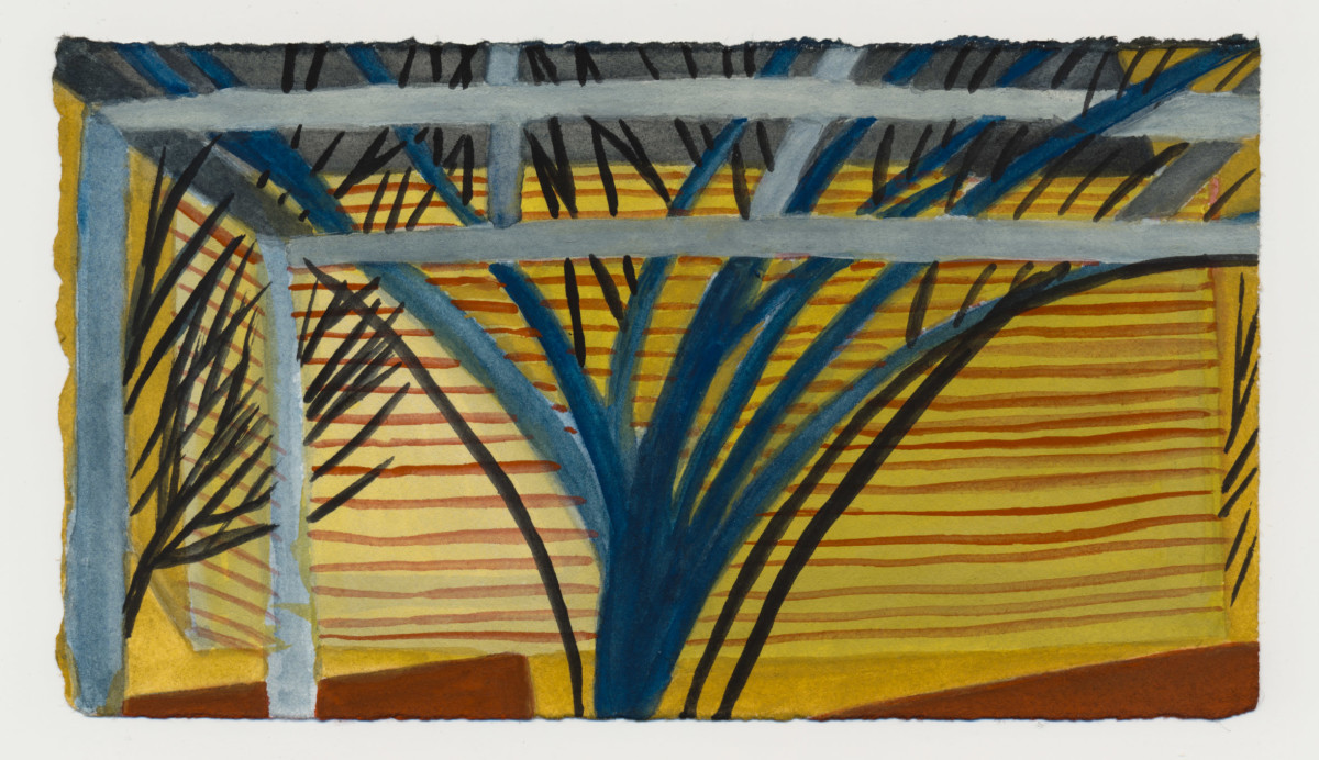 The Mock Orange and the Open Wall. #1522 by Raya Bodnarchuk, Estate 