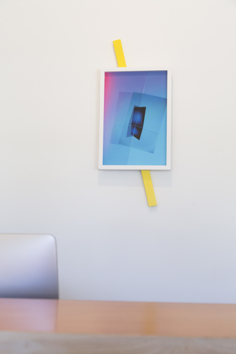 Reflected Blue on Blue, pink high by Aaron Farley, Image 2.