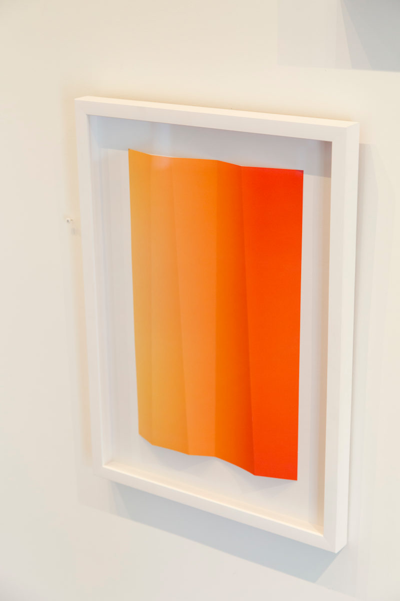 Orange Fade 4 folds by Aaron Farley, Image 1.