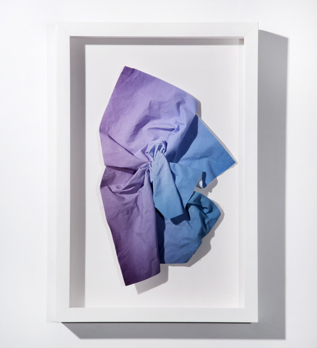 Purple blue crumpled by Aaron Farley, Image 1.