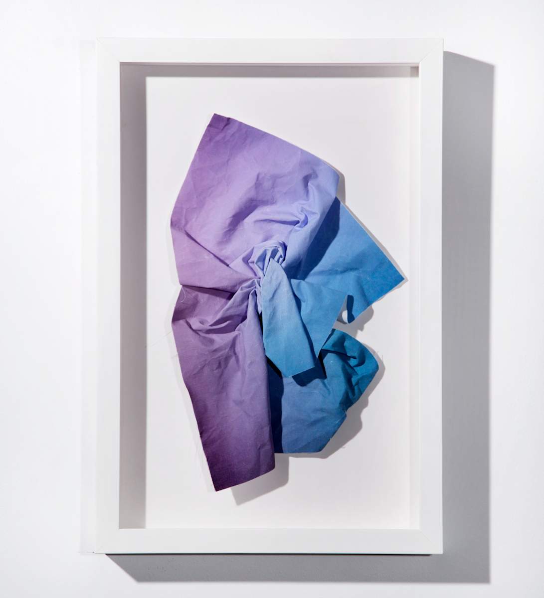 Purple blue crumpled by Aaron Farley, Image 1.