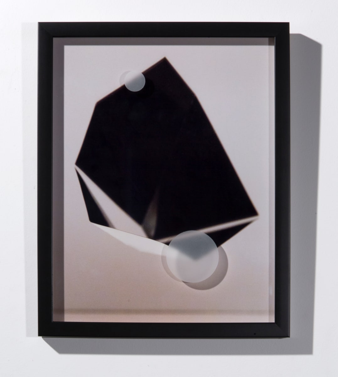 Diamond 2 with 2 circle etching by Aaron Farley, Image 1.