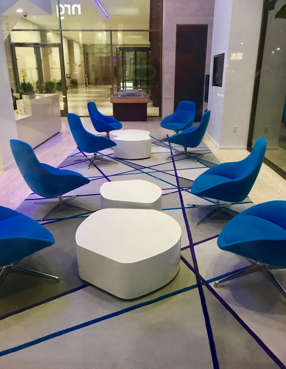 Custom Rug Design by Nicola Parente - NRG Lobby by Nicola Parente (Multidisciplinary Artist) 