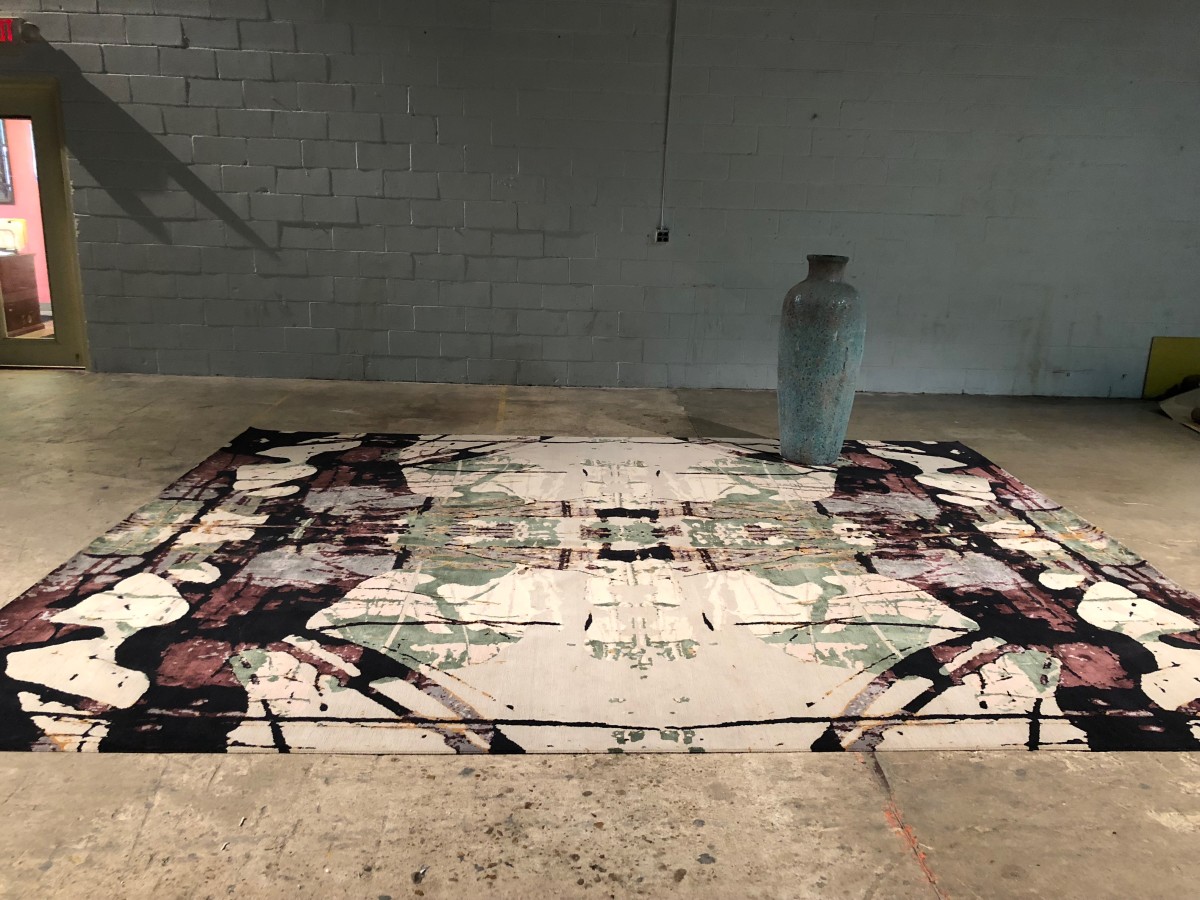 Custom Rug Design by Nicola Parente by Nicola Parente (Multidisciplinary Artist) 