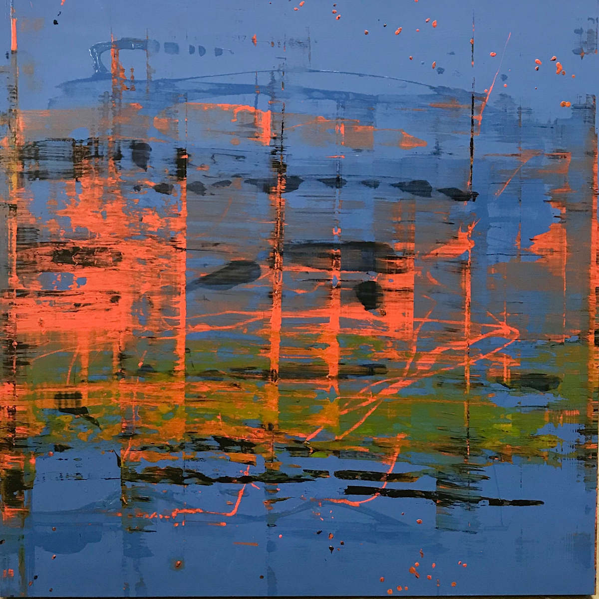 Dusk in Motion by Nicola Parente (Multidisciplinary Artist), Image 1.