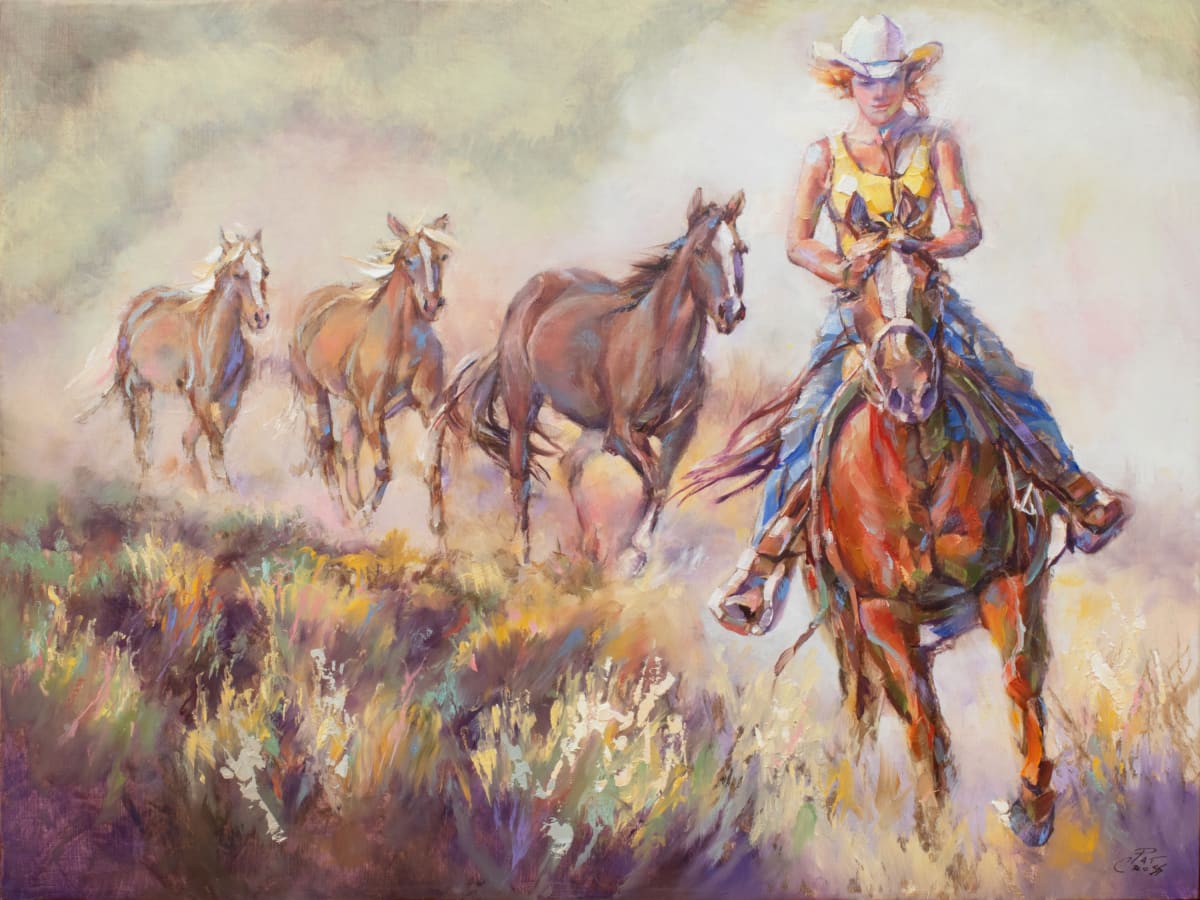 She Leads by Pat Cross, Image 1.