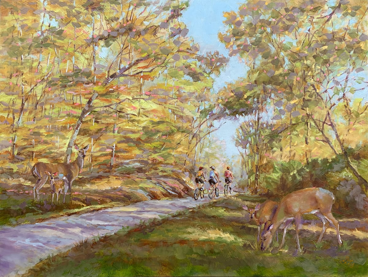 Cycles of Life by Pat Cross  Image: Cycles of Life 18x24 oil painting by Pat Cross